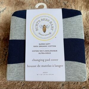Burt's Bees Baby Super Soft 100% Organic Cotton Changing Pad Cover